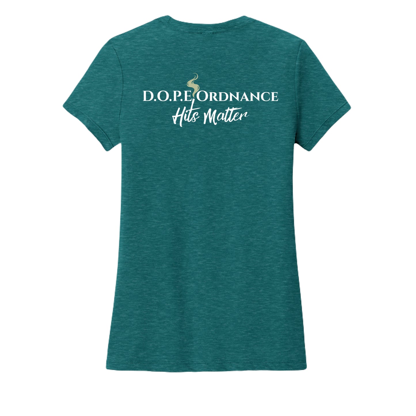 Heathered Teal - DM130L - BACK