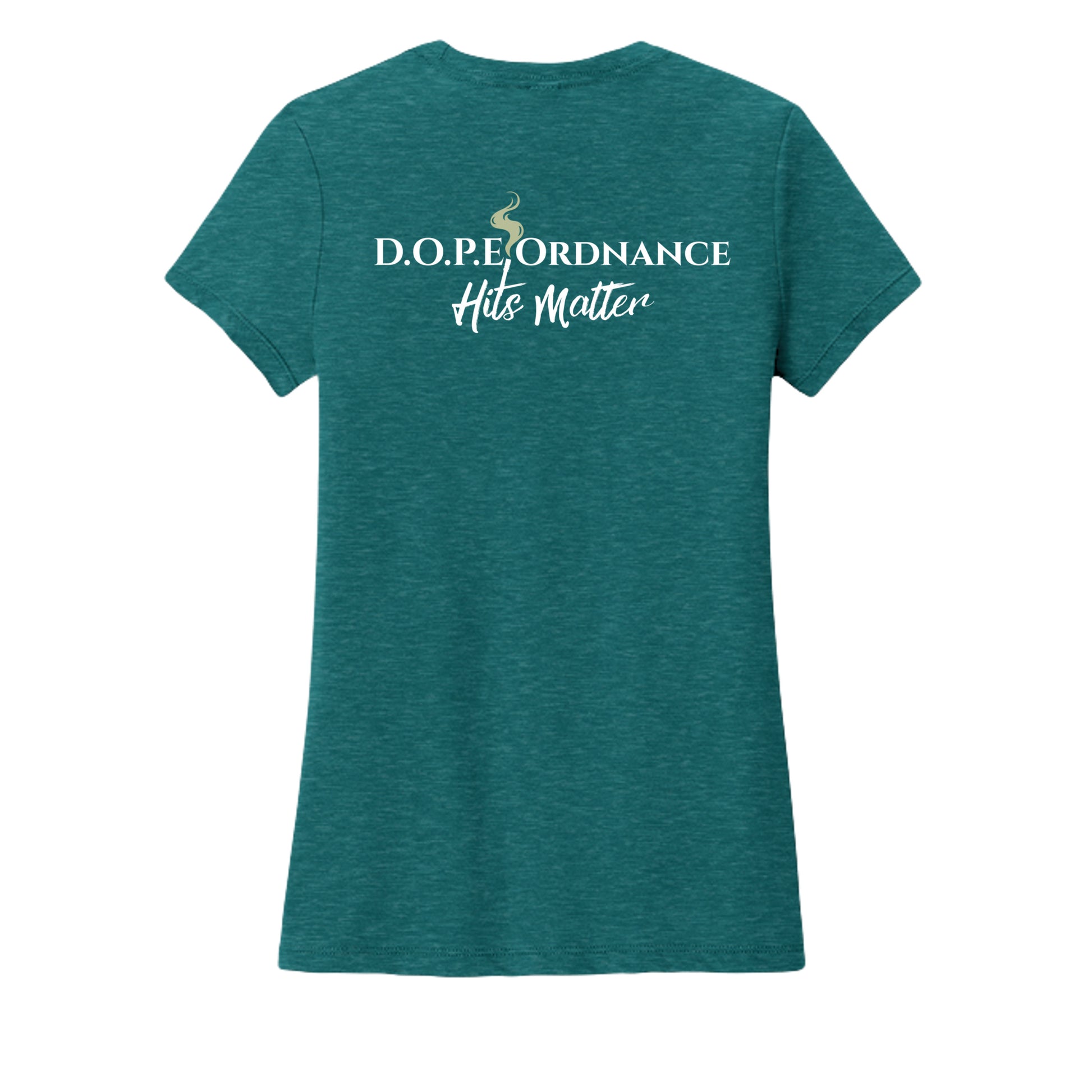 Heathered Teal - DM130L - BACK