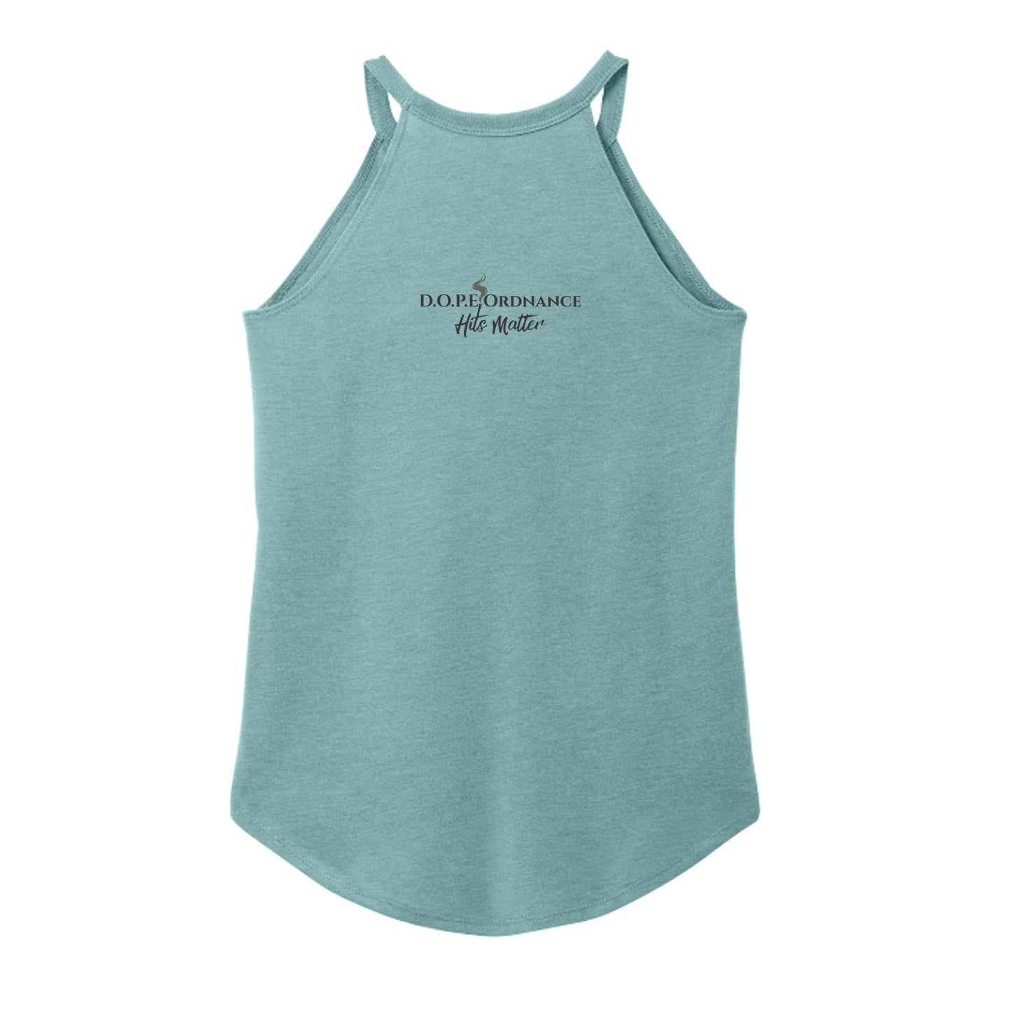 Heathered Eucalyptus Blue - DT137L - BACK