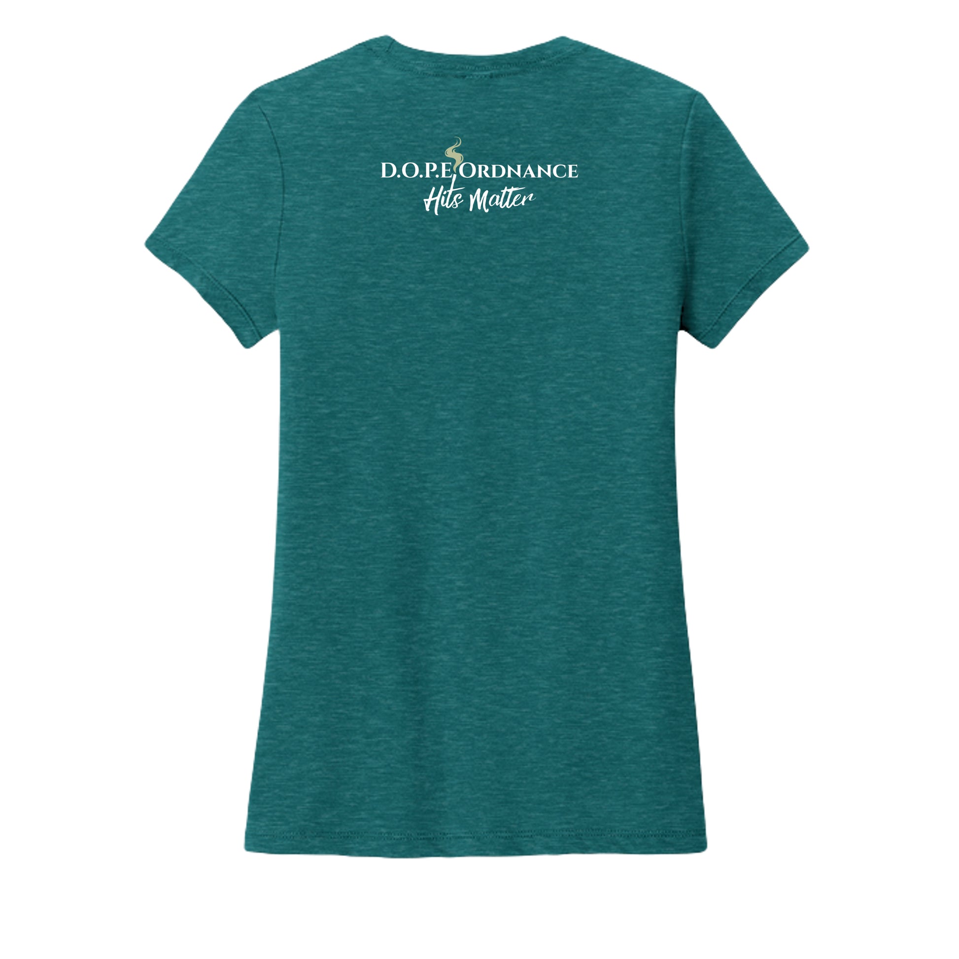 Heathered Teal - DM130L - BACK