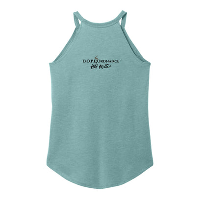Heathered Eucalyptus Blue - DT137L - BACK