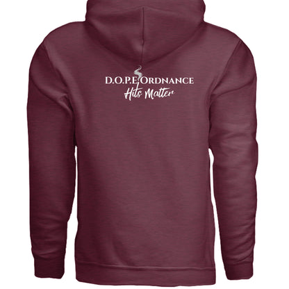 Heather Sport Dark Maroon - G185 - BACK
