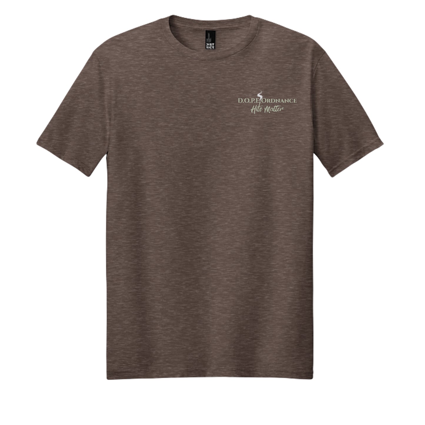 Heathered Brown - DM108 - FRONT