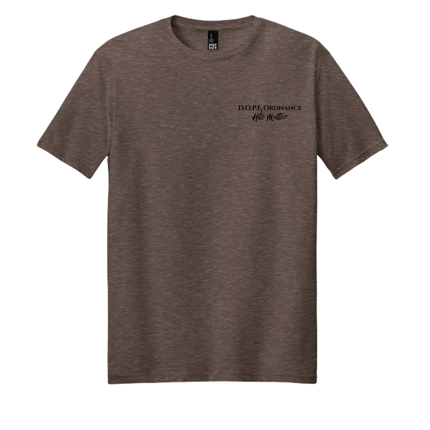 Heathered Brown - DM108 - FRONT