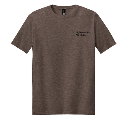 Heathered Brown - DM108 - FRONT