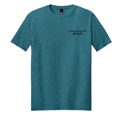 Heathered Teal - DM108 - FRONT