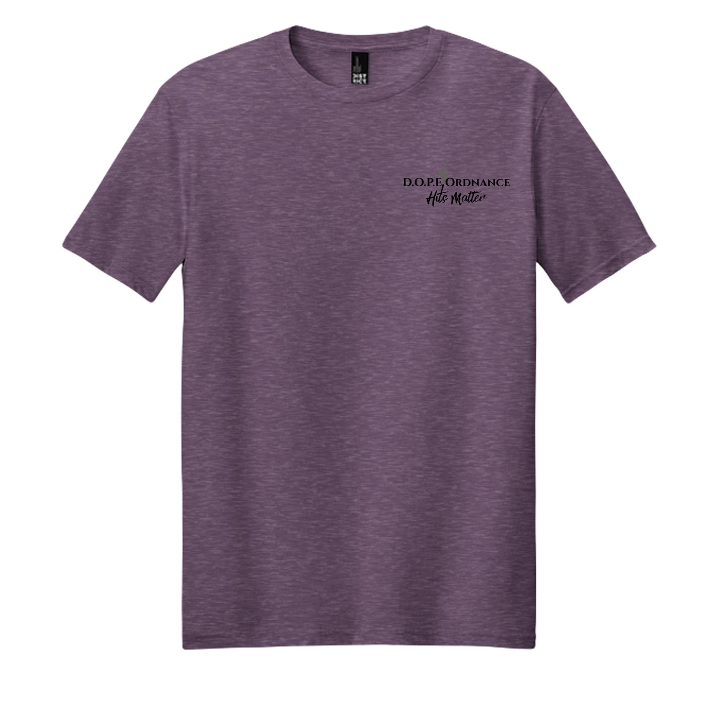 Heathered Eggplant - DM108 - FRONT