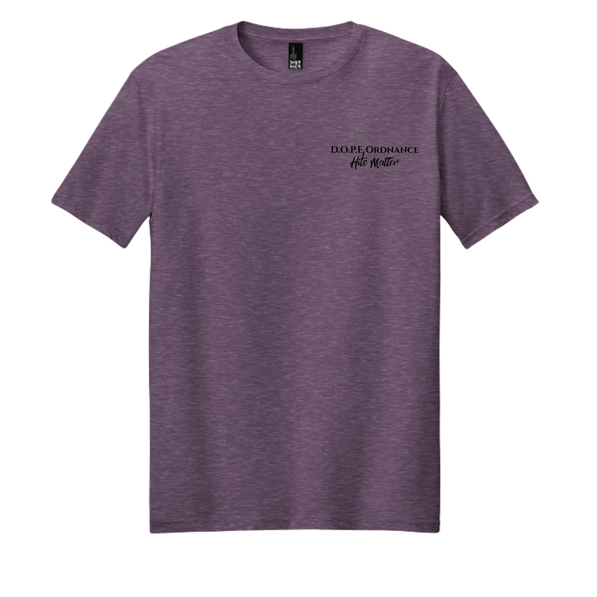 Heathered Eggplant - DM108 - FRONT