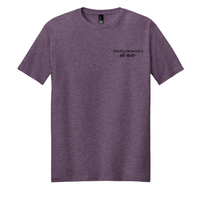 Heathered Eggplant - DM108 - FRONT