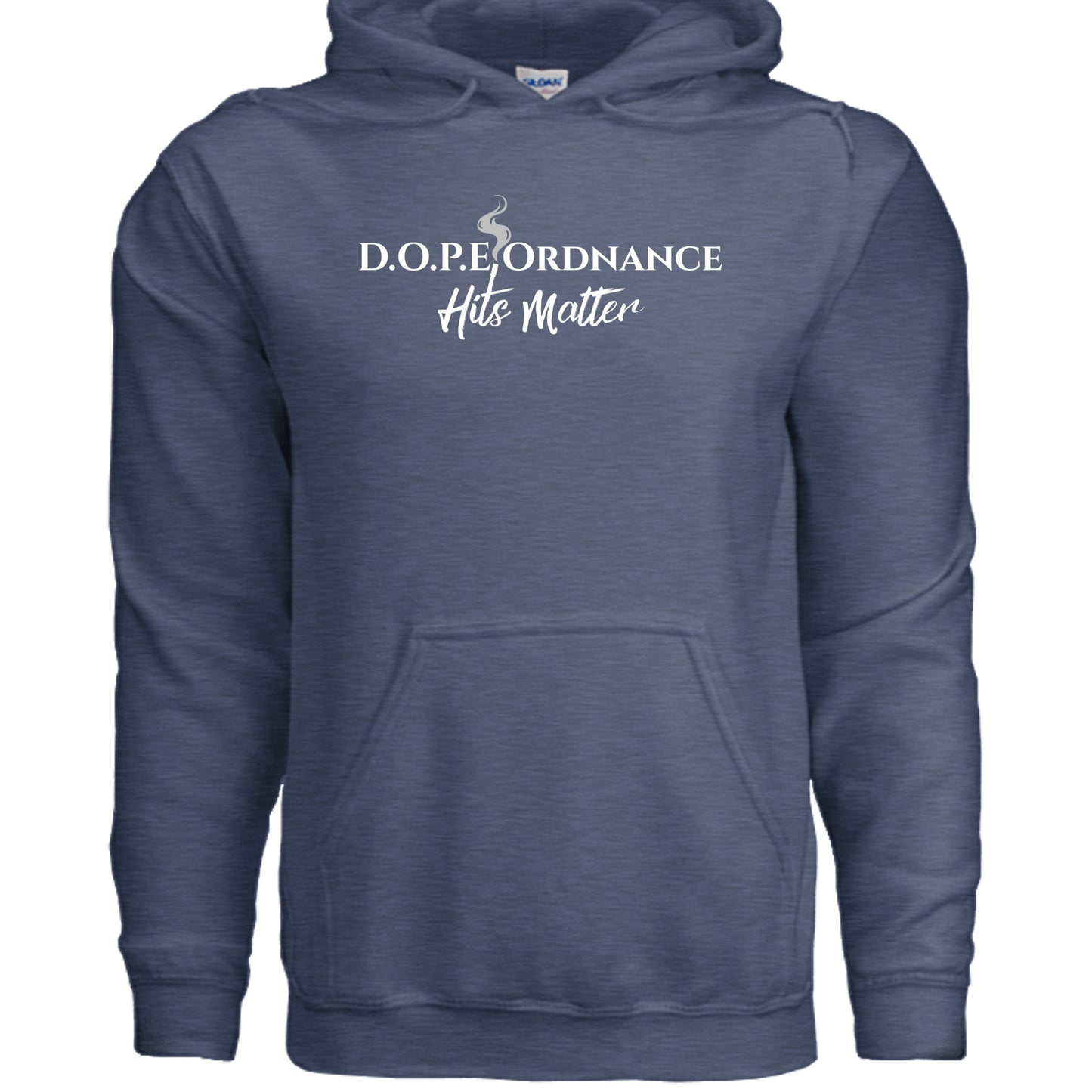 Heather Sport Dark Navy - G185 - FRONT