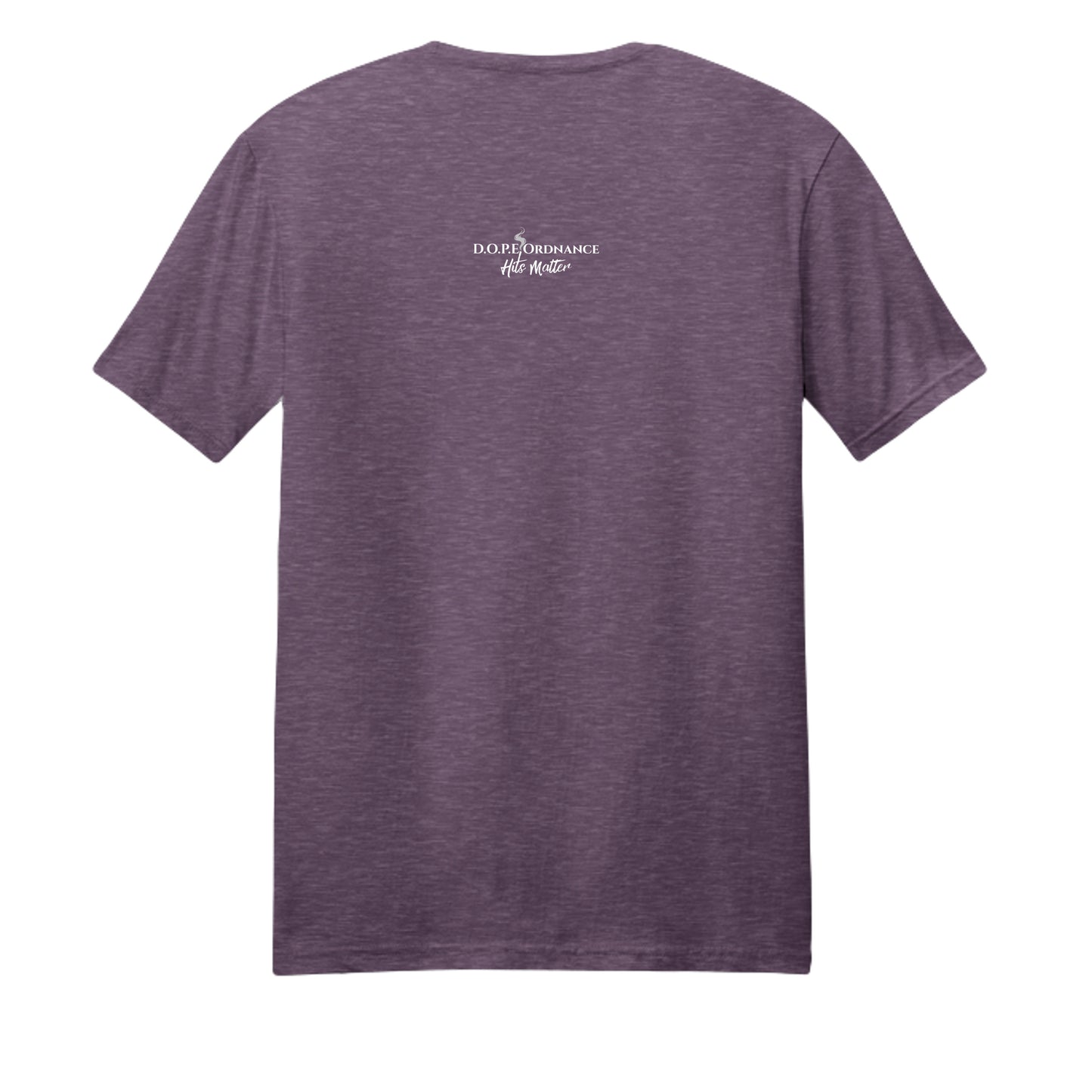 Heathered Eggplant - DM108 - BACK