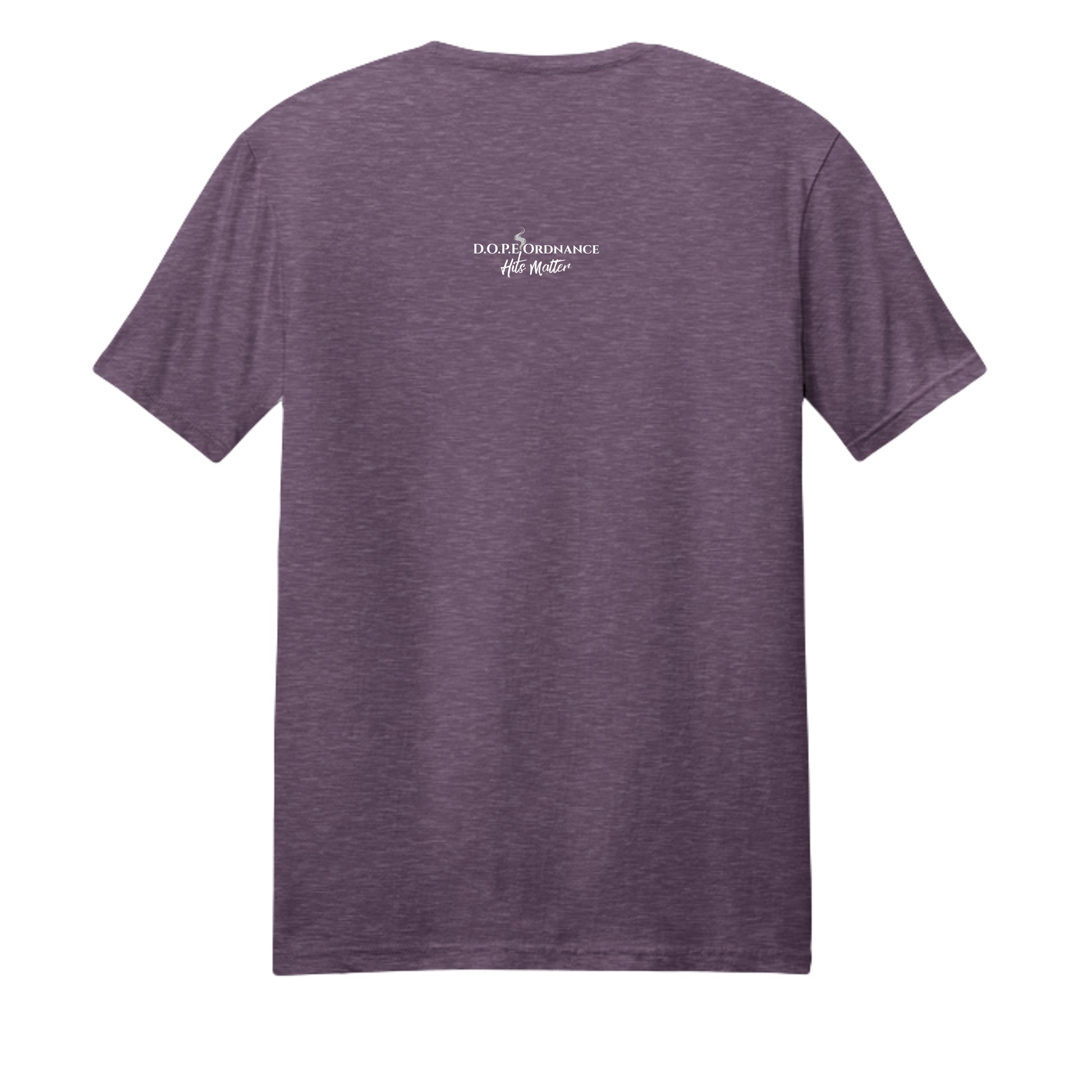Heathered Eggplant - DM108 - BACK