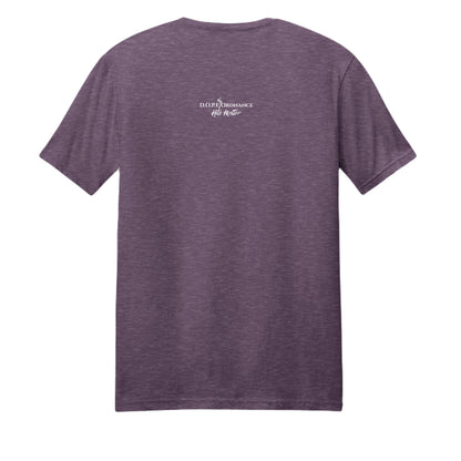 Heathered Eggplant - DM108 - BACK