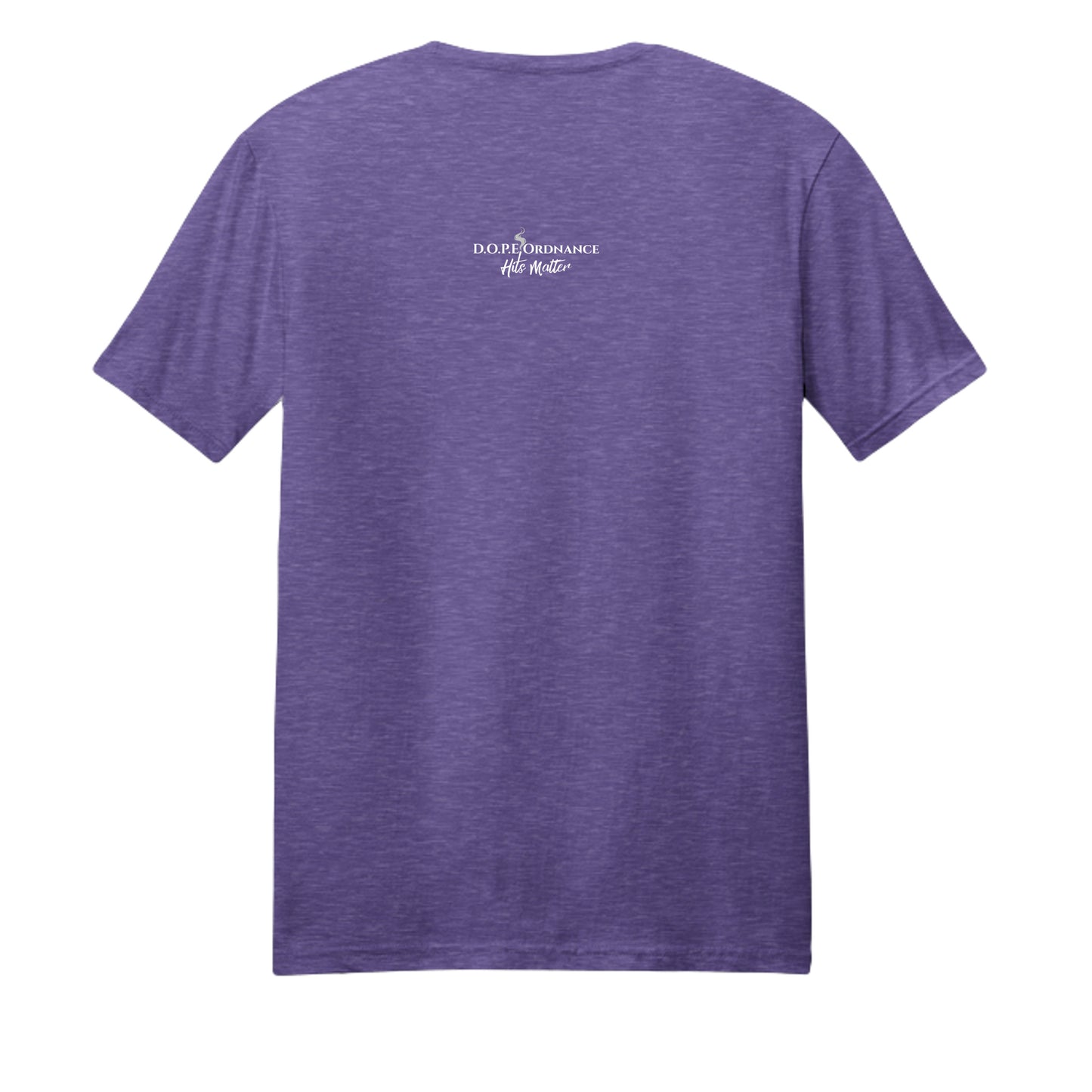 Electric Purple Heather - DM108 - BACK