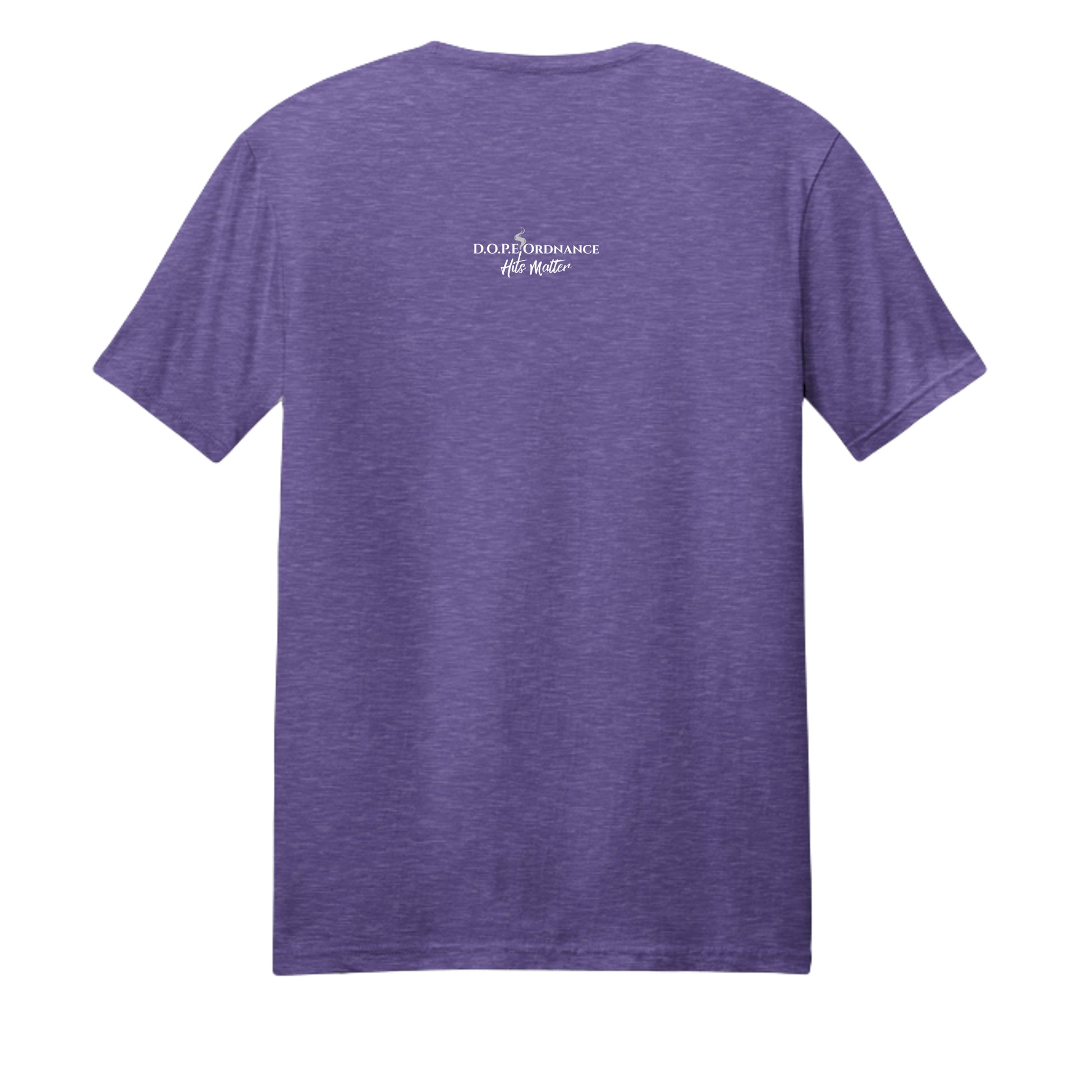 Electric Purple Heather - DM108 - BACK
