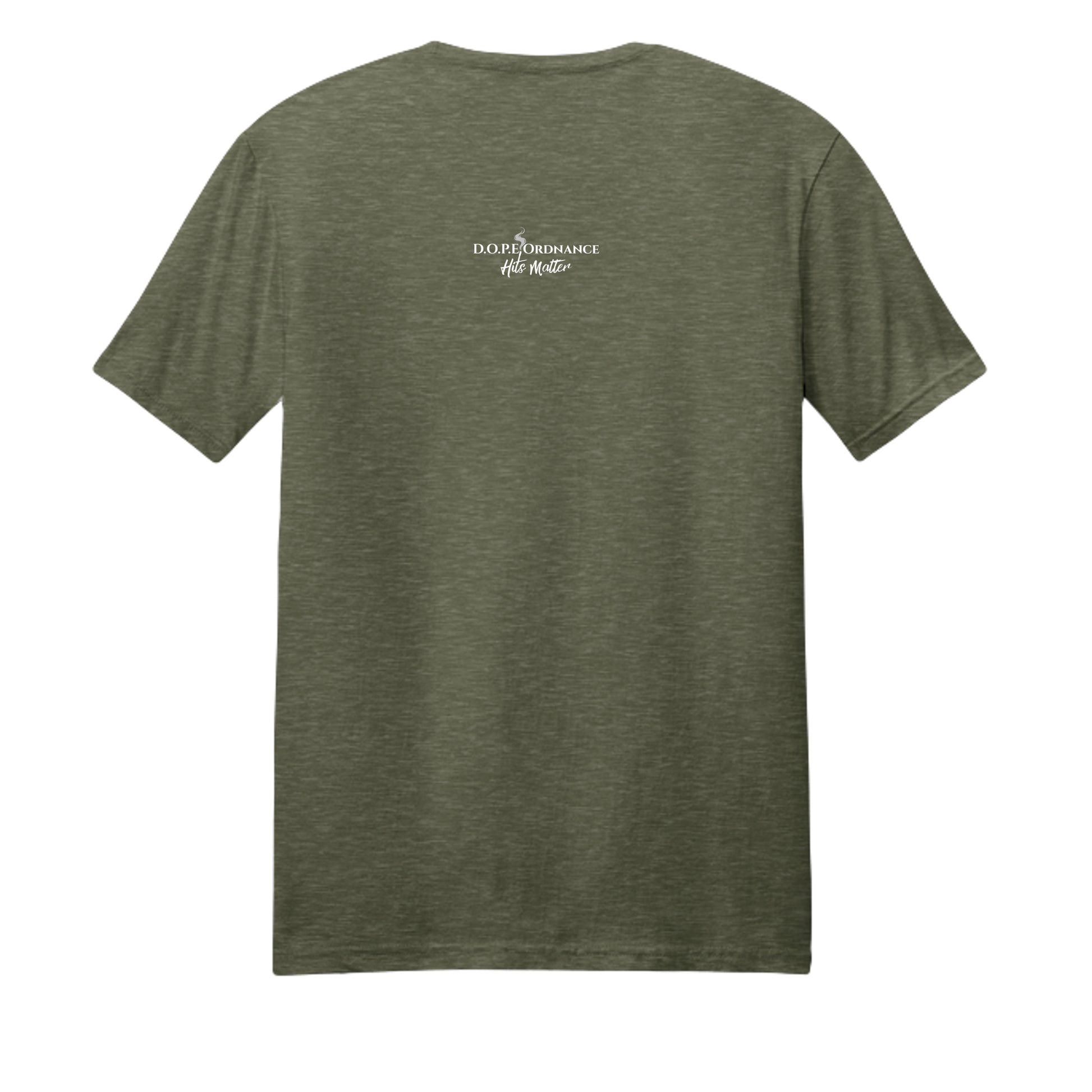 Heathered Olive - DM108 - BACK
