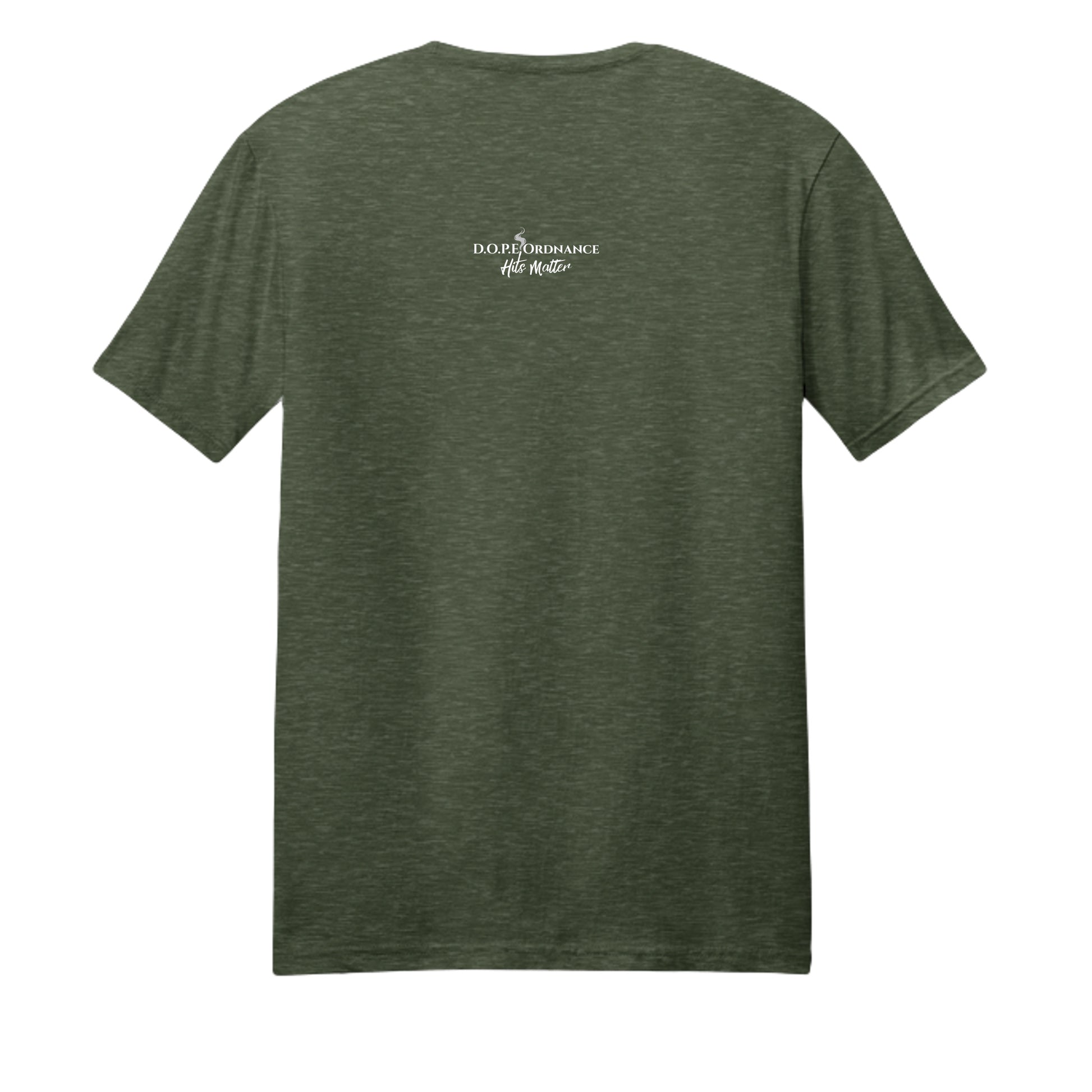 Heathered Forest Green - DM108 - BACK