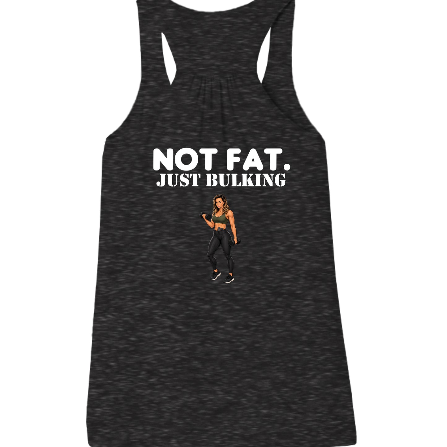 DARK GREY HEATHER - B8800 - BACK