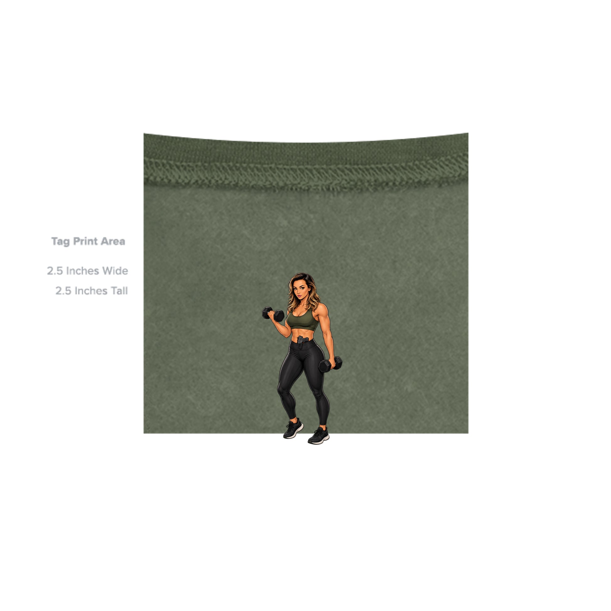 MILITARY GREEN - G185 - INSIDE_TAG_LINE