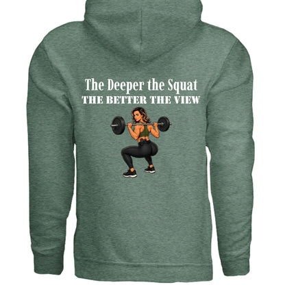 Heather Sport Dark Green - G185 - BACK