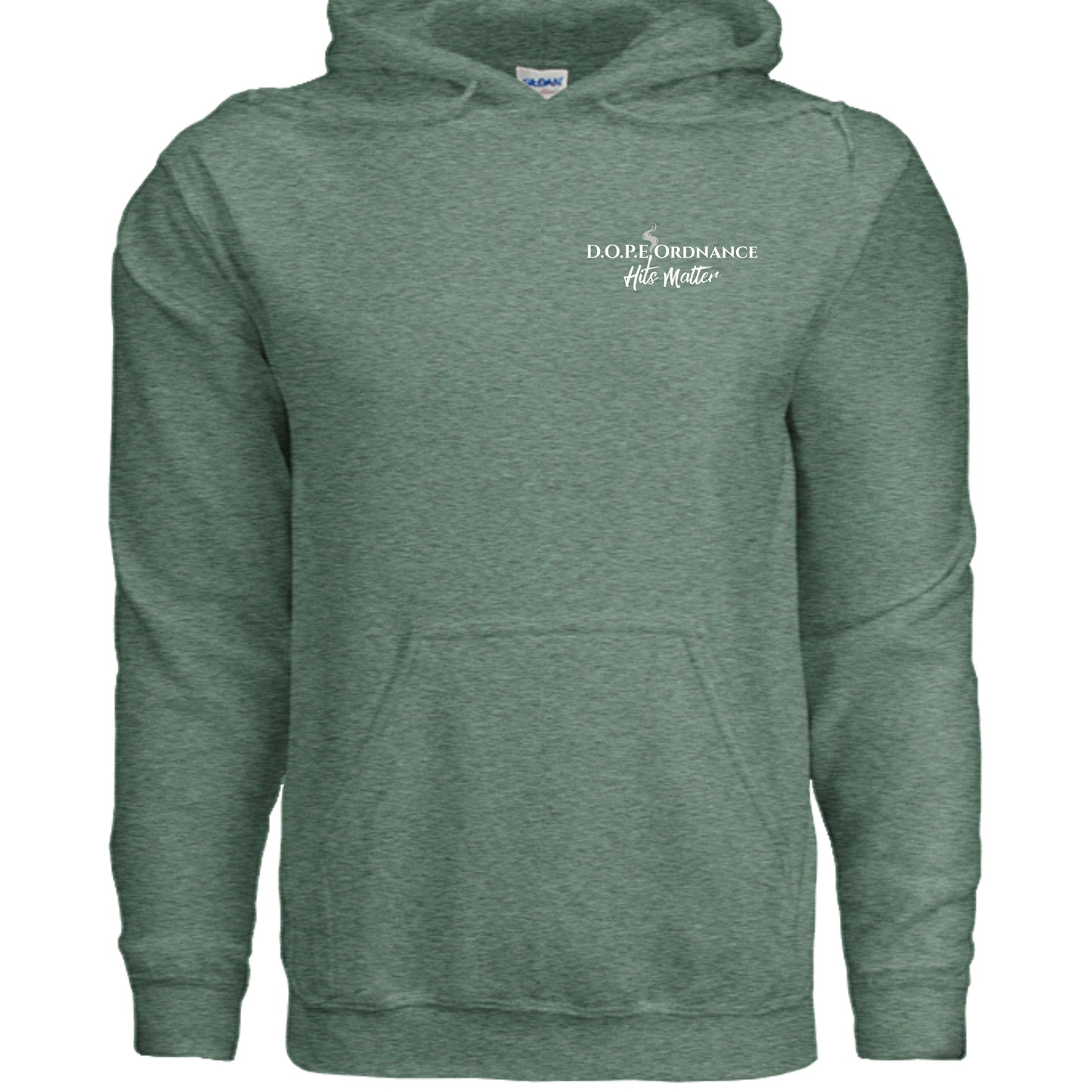 Heather Sport Dark Green - G185 - FRONT