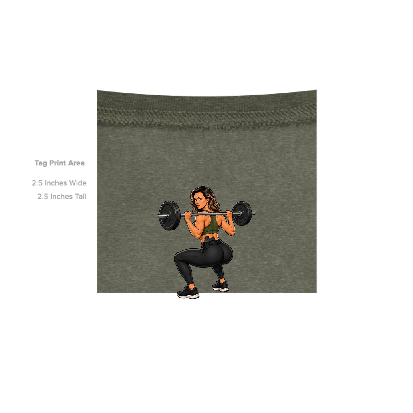Military Green Heather - 996 - INSIDE_TAG_LINE