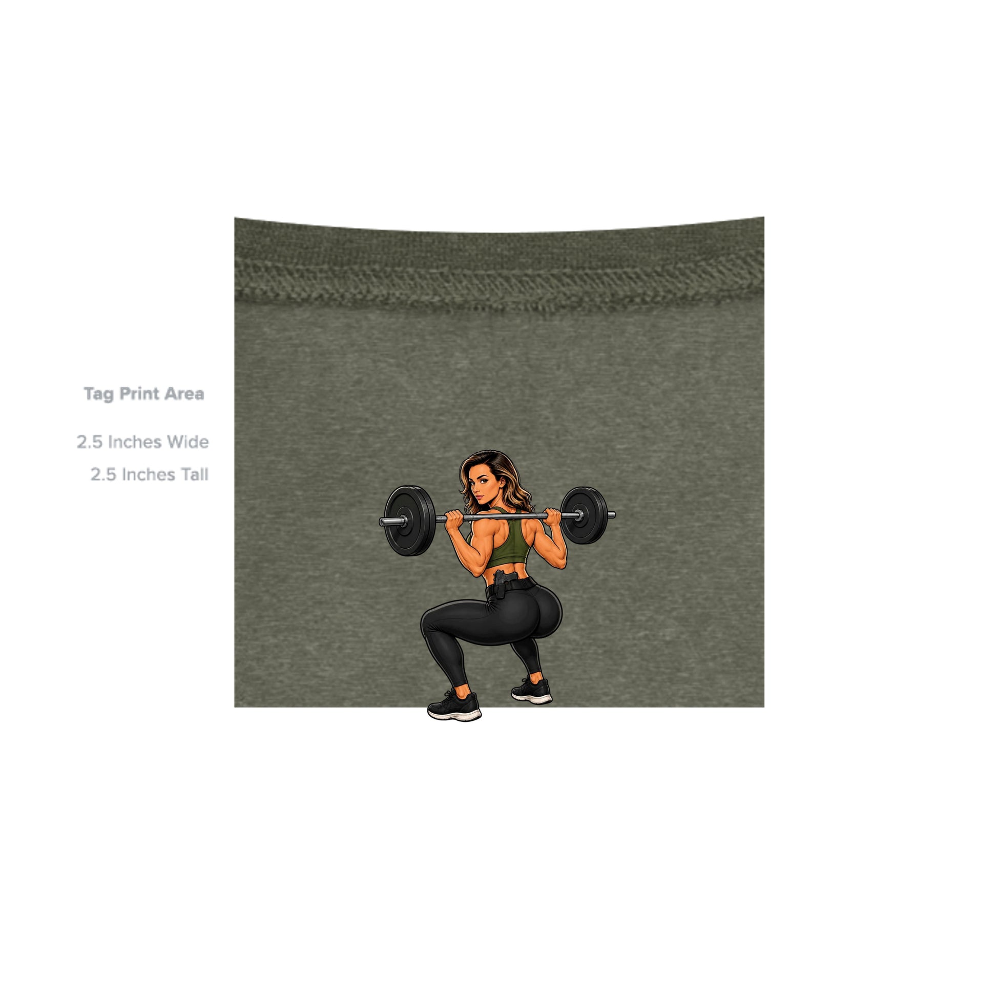 Military Green Heather - 996 - INSIDE_TAG_LINE