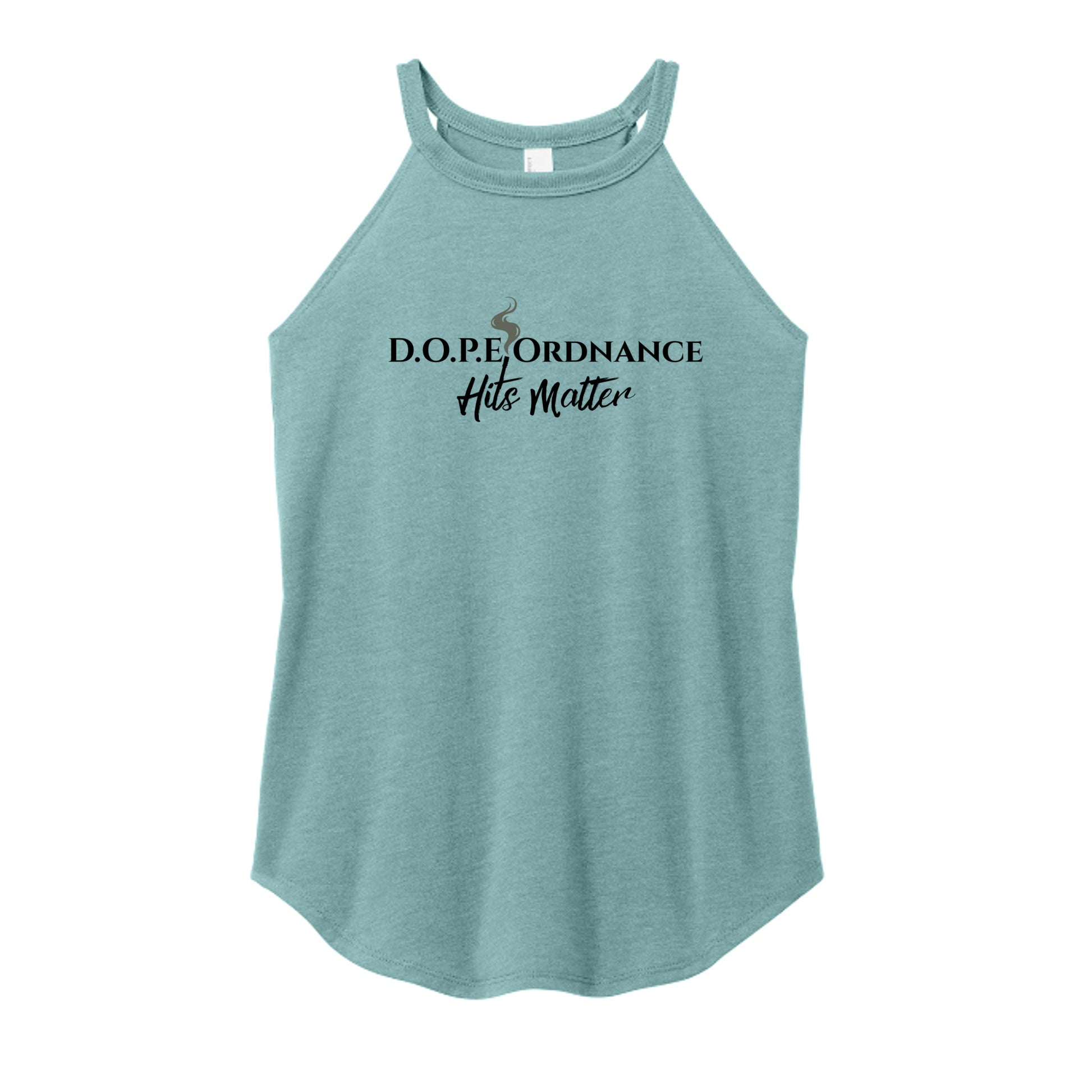 Heathered Eucalyptus Blue - DT137L - FRONT